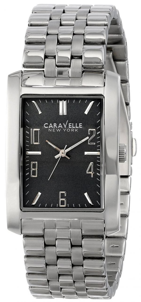 Bulova Caravelle 43a118 Kello Musta / Teräs