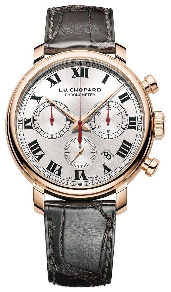 Chopard L.U.C 1963 Chronograph 161964-5001 Kello Hopea / Nahka