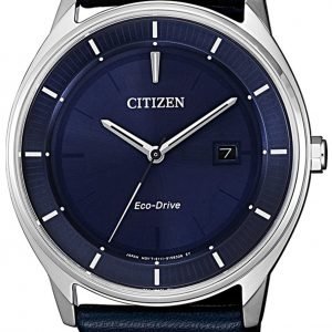 Citizen Eco Drive 180 Bm7400-12l Kello Sininen / Nahka