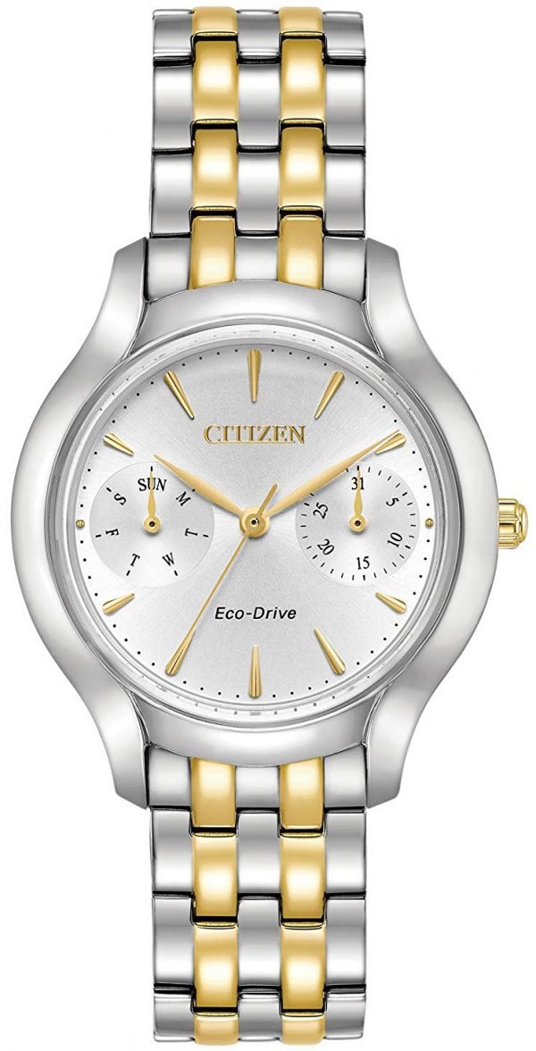 Citizen Silhouette Fd4014-56a Kello Hopea / Kullansävytetty