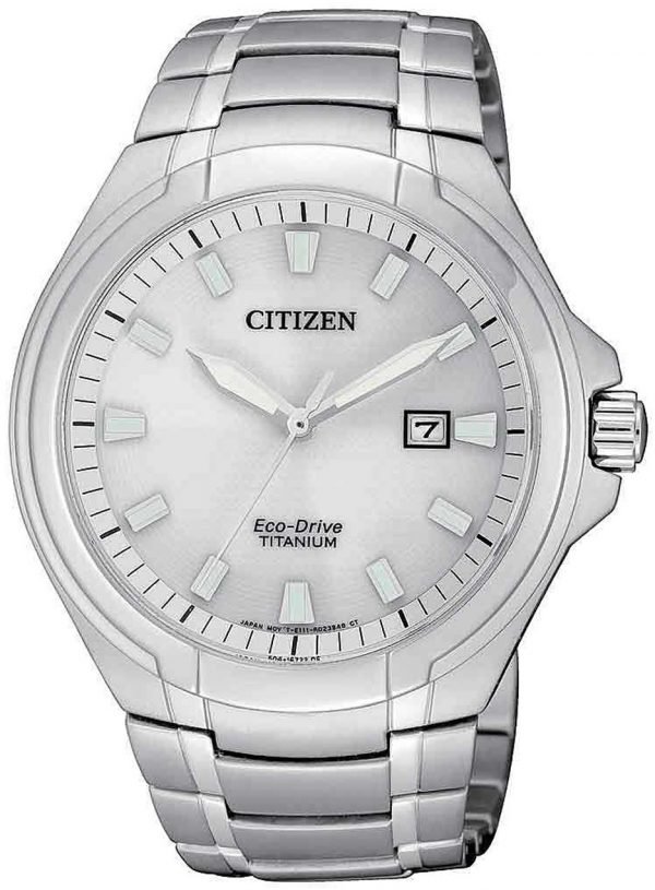 Citizen Titanium Bm7430-89a Kello Valkoinen / Titaani