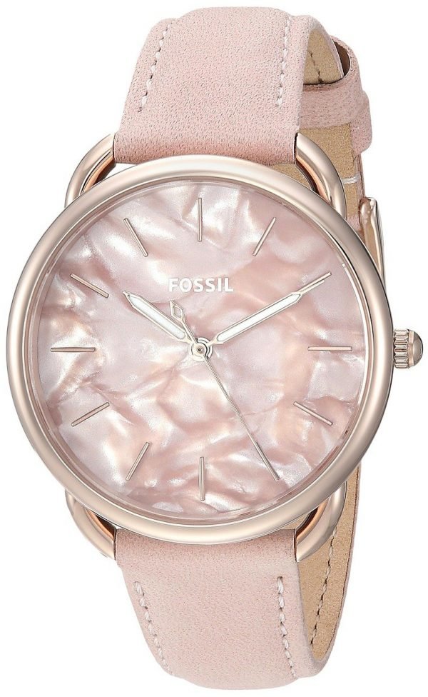 Fossil Tailor Es4419 Kello Pinkki / Nahka