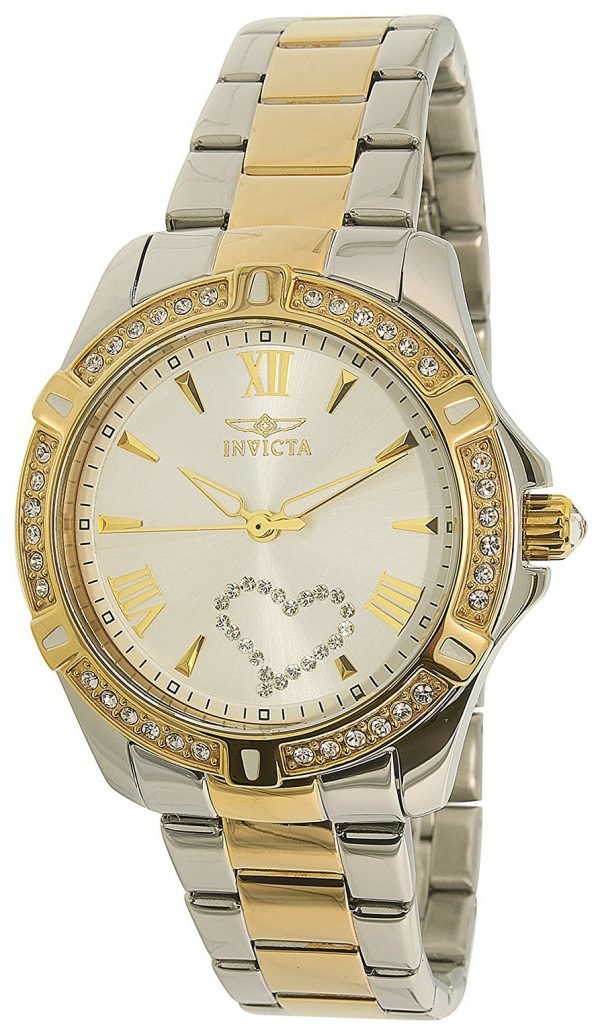 Invicta Angel 21418 Kello Hopea / Kullansävytetty Teräs