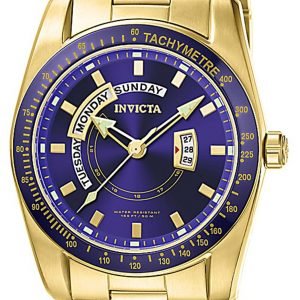 Invicta Odyssey Slim 6321 Kello Sininen / Kullansävytetty