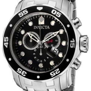 Invicta Pro Diver 0069 Kello Musta / Teräs