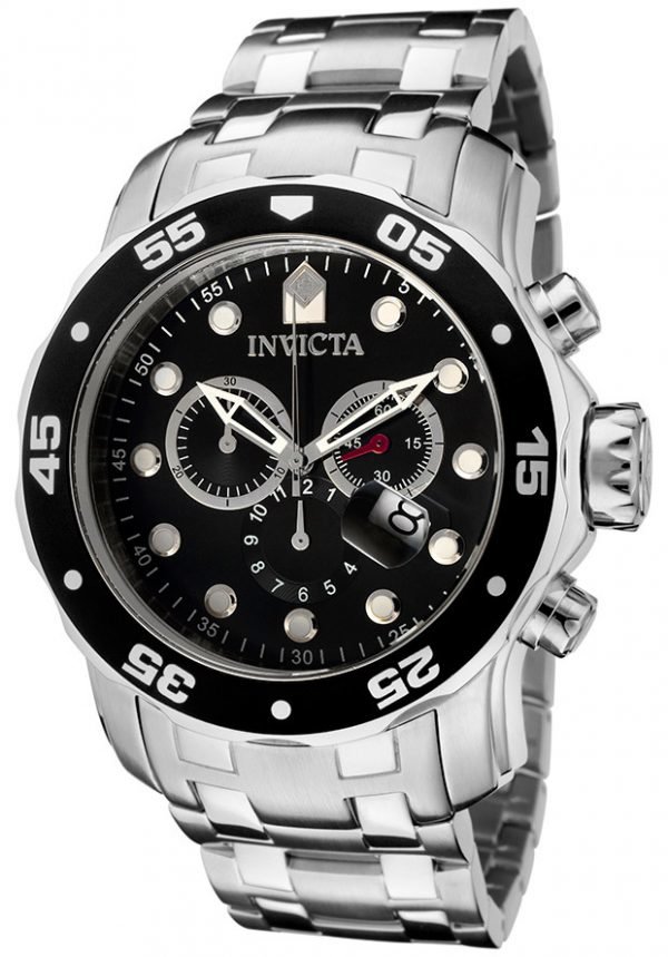 Invicta Pro Diver 0069 Kello Musta / Teräs