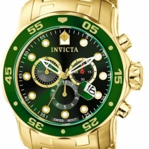 Invicta Pro Diver 0075 Kello Vihreä / Teräs