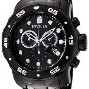 Invicta Pro Diver 0076 Kello Musta / Teräs