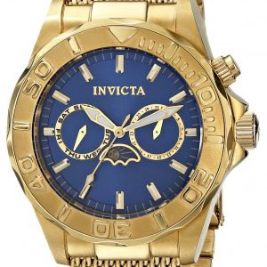 Invicta Pro Diver 10598 Kello Sininen / Kullansävytetty Teräs