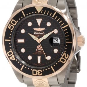 Invicta Pro Diver 10643 Kello Musta / Punakultasävyinen