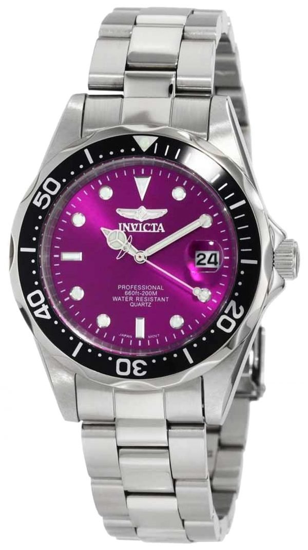 Invicta Pro Diver 10668 Kello Violetti / Teräs