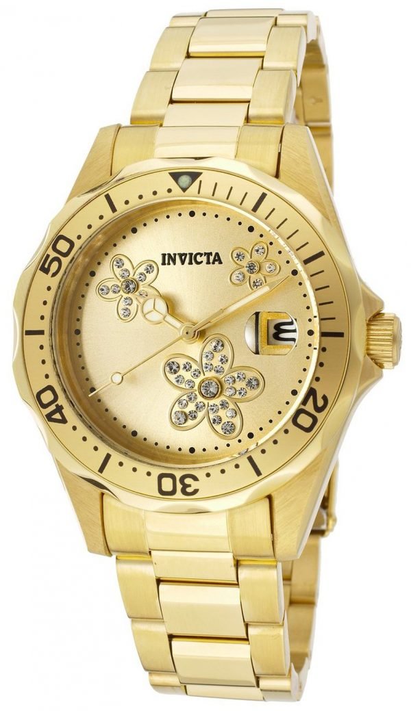 Invicta Pro Diver 12508 Kello Kullattu / Kullansävytetty