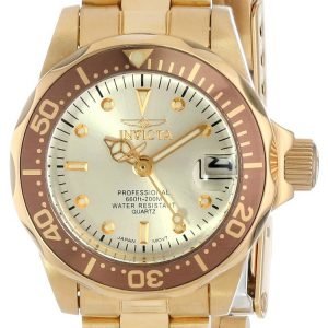 Invicta Pro Diver 12527 Kello Samppanja / Kullansävytetty