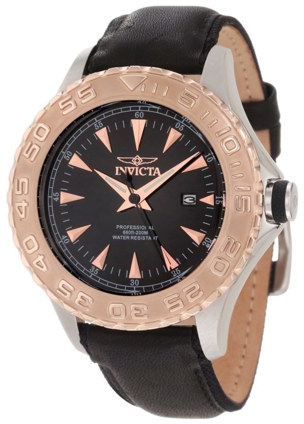 Invicta Pro Diver 12617 Kello Musta / Nahka