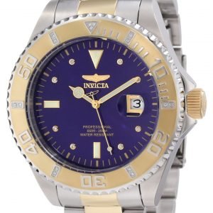 Invicta Pro Diver 12818 Kello Sininen / Kullansävytetty Teräs