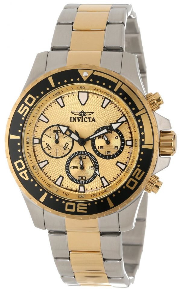 Invicta Pro Diver 12916 Kello Kullattu / Kullansävytetty