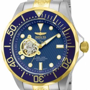 Invicta Pro Diver 13706 Kello Sininen / Kullansävytetty Teräs