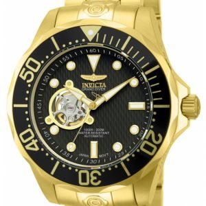 Invicta Pro Diver 13709 Kello Musta / Kullansävytetty Teräs