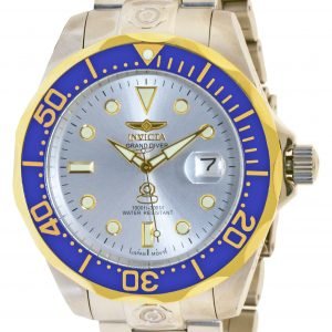 Invicta Pro Diver 13788 Kello Hopea / Teräs