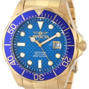 Invicta Pro Diver 14357 Kello Sininen / Kullansävytetty Teräs