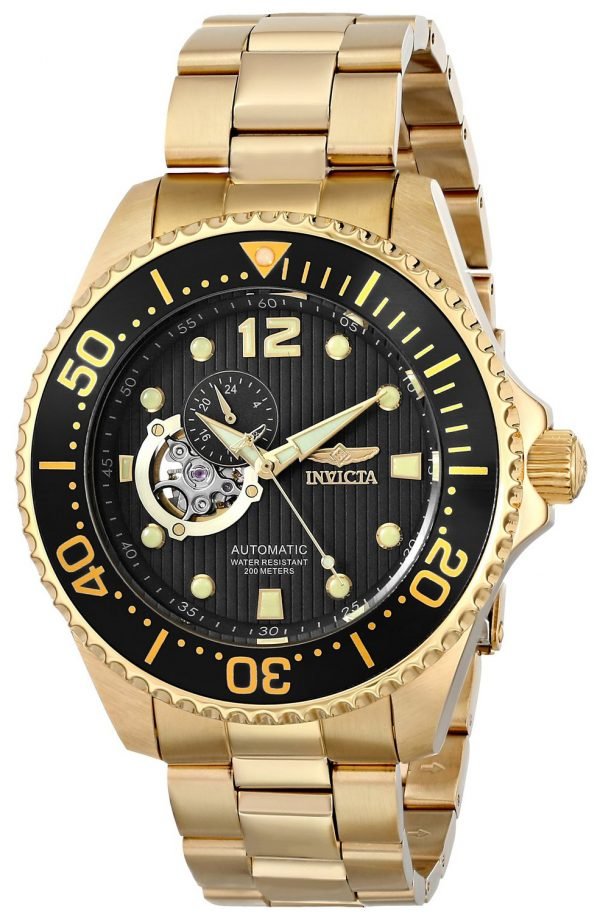 Invicta Pro Diver 15399 Kello Harmaa / Kullansävytetty Teräs