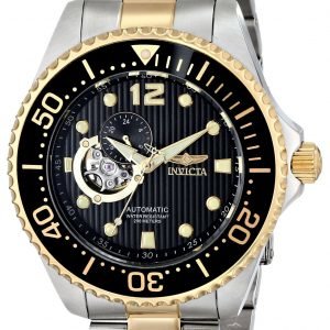 Invicta Pro Diver 15400 Kello Musta / Kullansävytetty Teräs