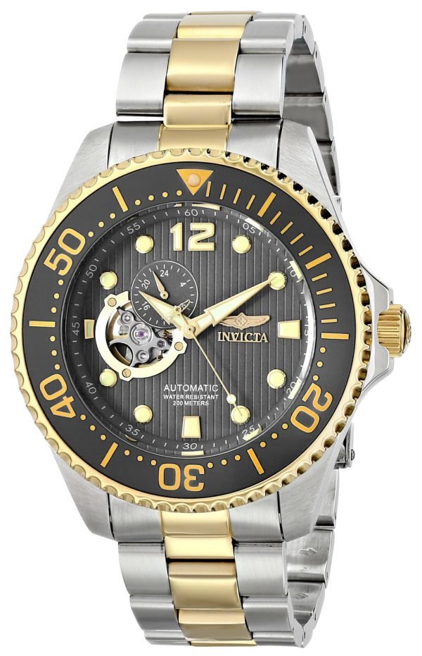 Invicta Pro Diver 15405 Kello Harmaa / Kullansävytetty Teräs