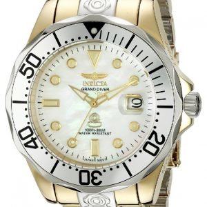 Invicta Pro Diver 16035 Kello Valkoinen / Kullansävytetty