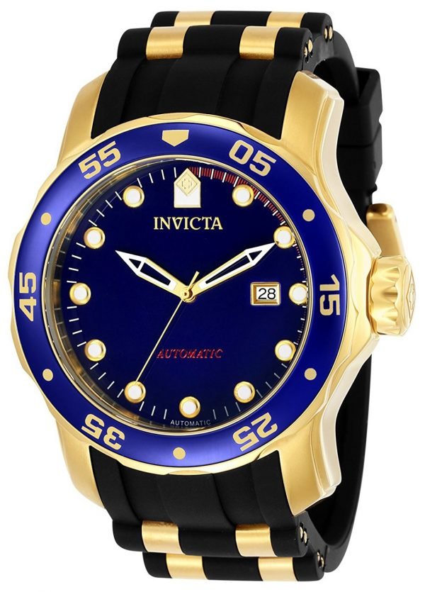 Invicta Pro Diver 23629 Kello Sininen / Kullansävytetty Teräs