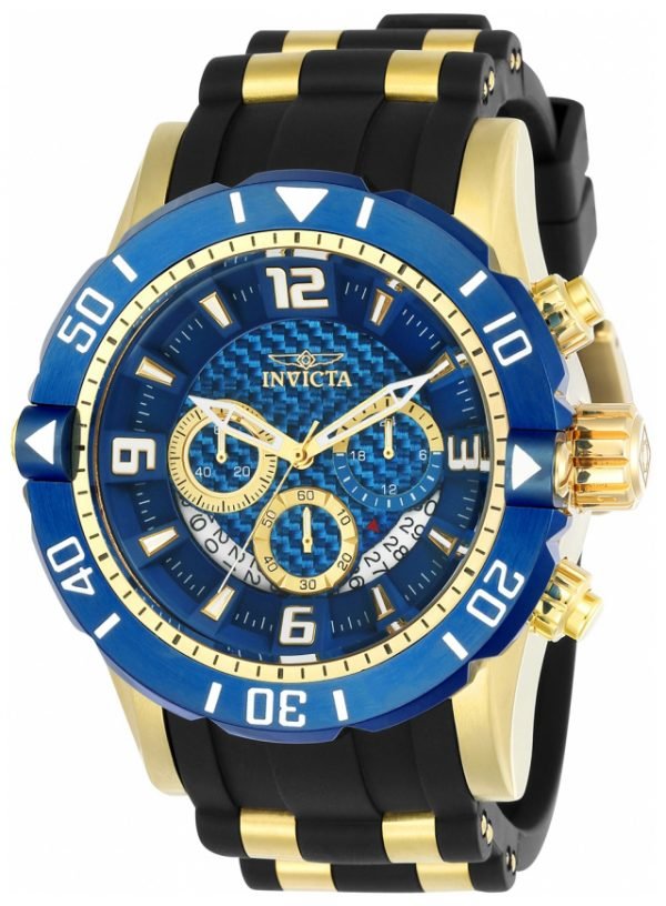 Invicta Pro Diver 23704 Kello Sininen / Kullansävytetty Teräs