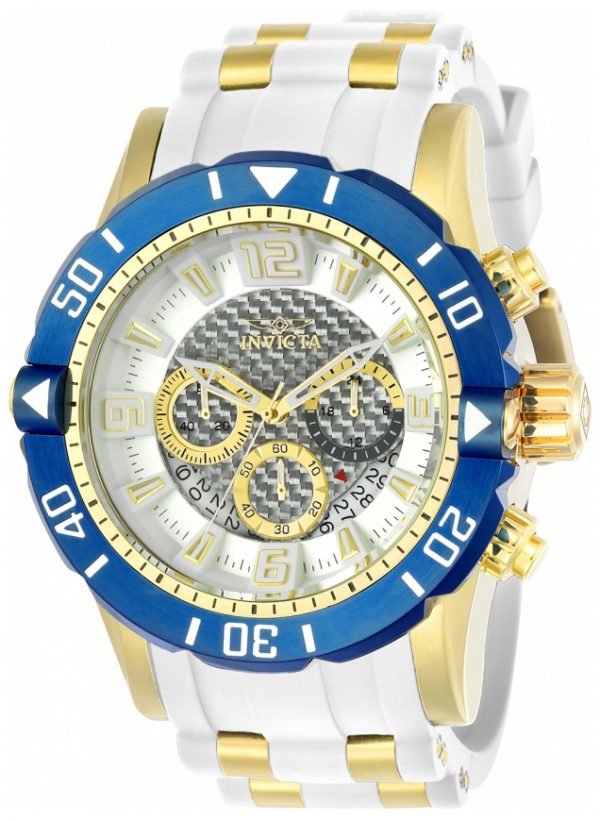 Invicta Pro Diver 23706 Kello Hopea / Kullansävytetty Teräs