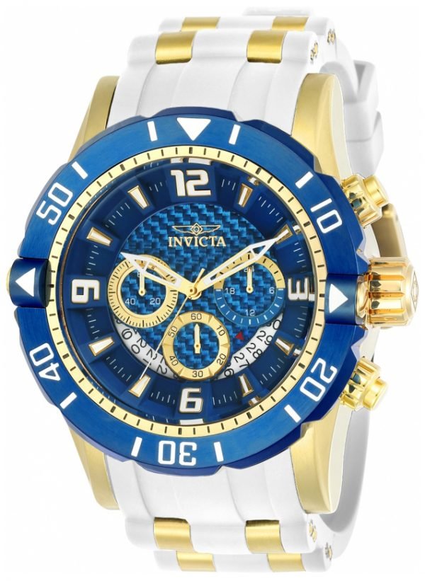 Invicta Pro Diver 23707 Kello Sininen / Kullansävytetty Teräs