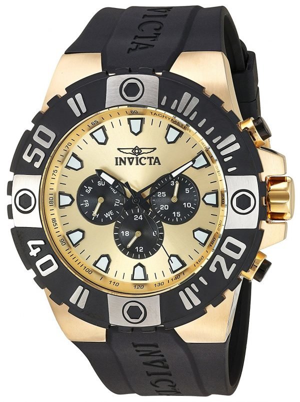 Invicta Pro Diver 23971 Kello Kullattu / Kumi