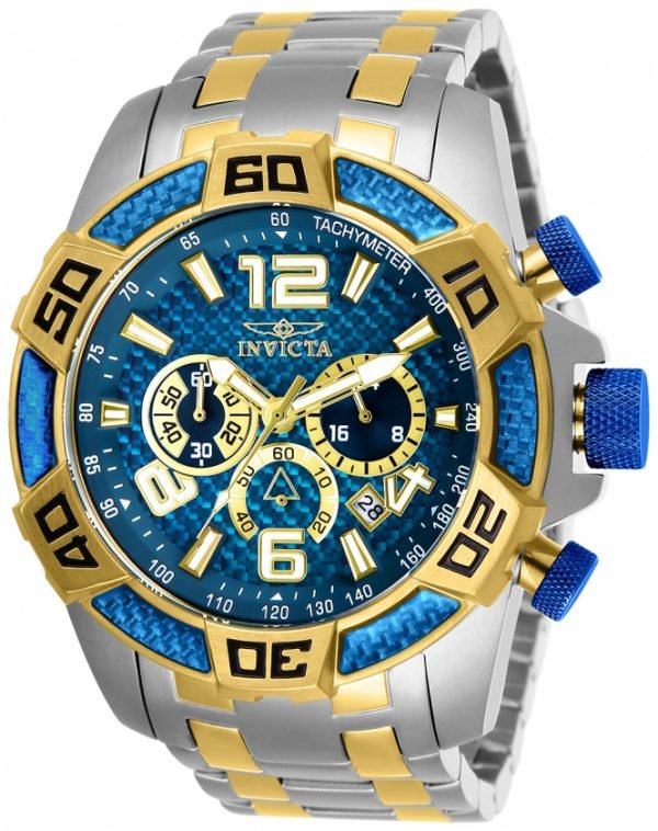 Invicta Pro Diver 25855 Kello Sininen / Kullansävytetty Teräs