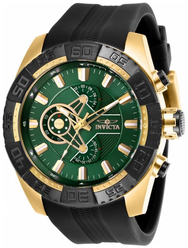 Invicta Pro Diver 25997 Kello Vihreä / Kumi