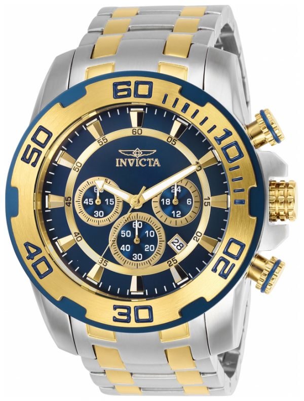 Invicta Pro Diver 26296 Kello Sininen / Kullansävytetty Teräs