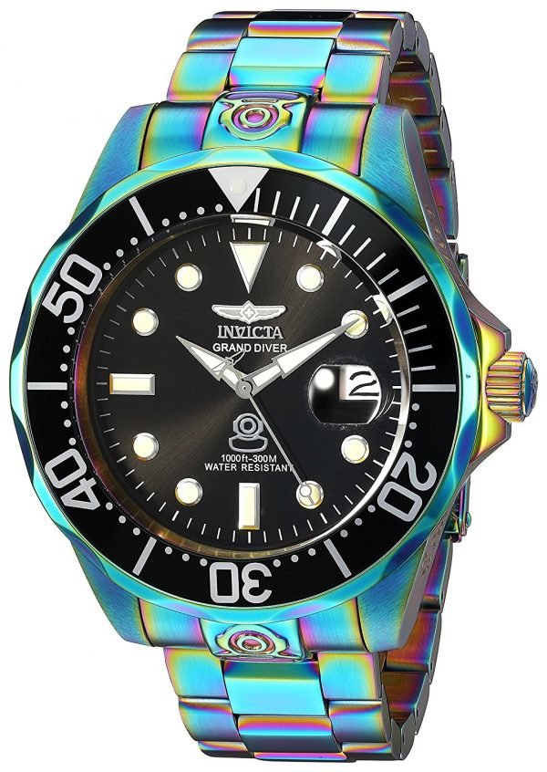 Invicta Pro Diver 26601 Kello Musta / Teräs