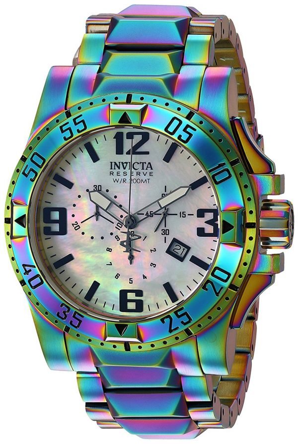 Invicta Reserve 25362 Kello Valkoinen / Teräs