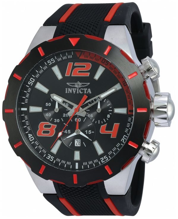 Invicta S1 20105 Kello Musta / Kumi