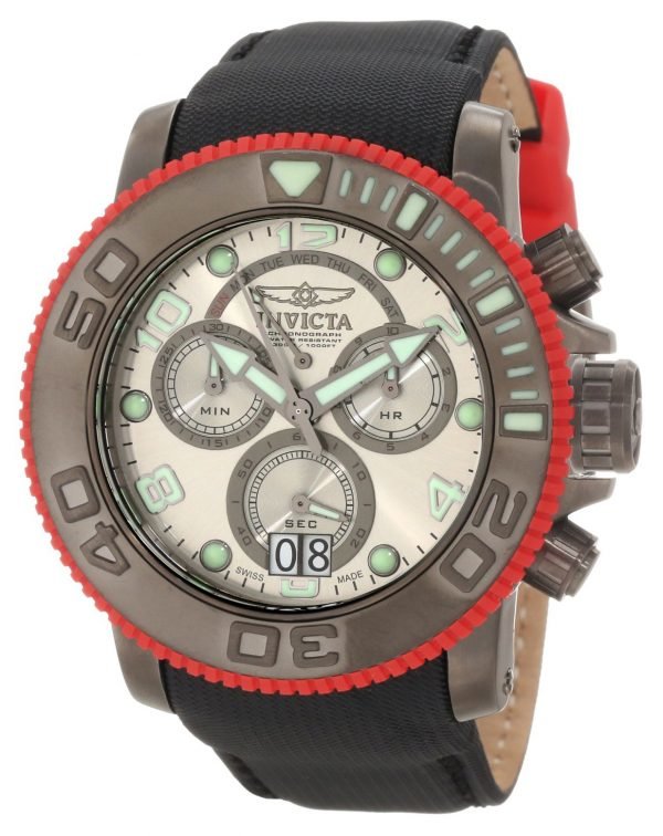 Invicta Sea Hunter 10715 Kello Harmaa / Tekstiili