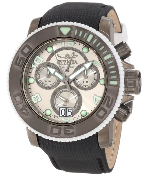 Invicta Sea Hunter 10722 Kello Harmaa / Tekstiili