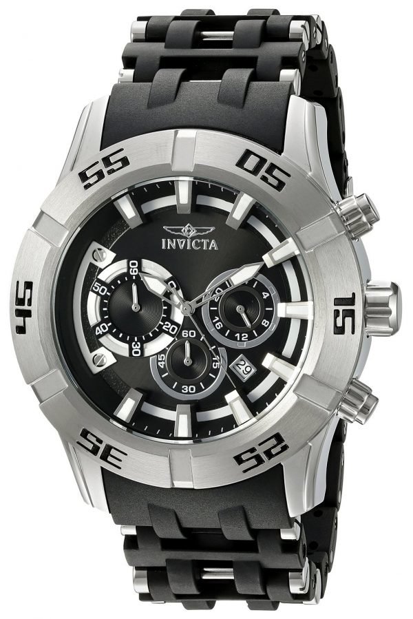 Invicta Sea Spider 21816 Kello Musta / Teräs