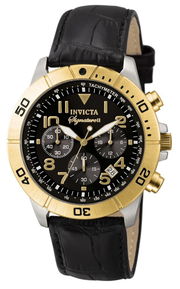 Invicta Signature Ii 7284 Kello Musta / Nahka