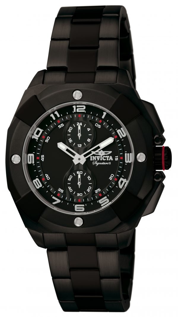 Invicta Signature Ii 7300 Kello Musta / Teräs