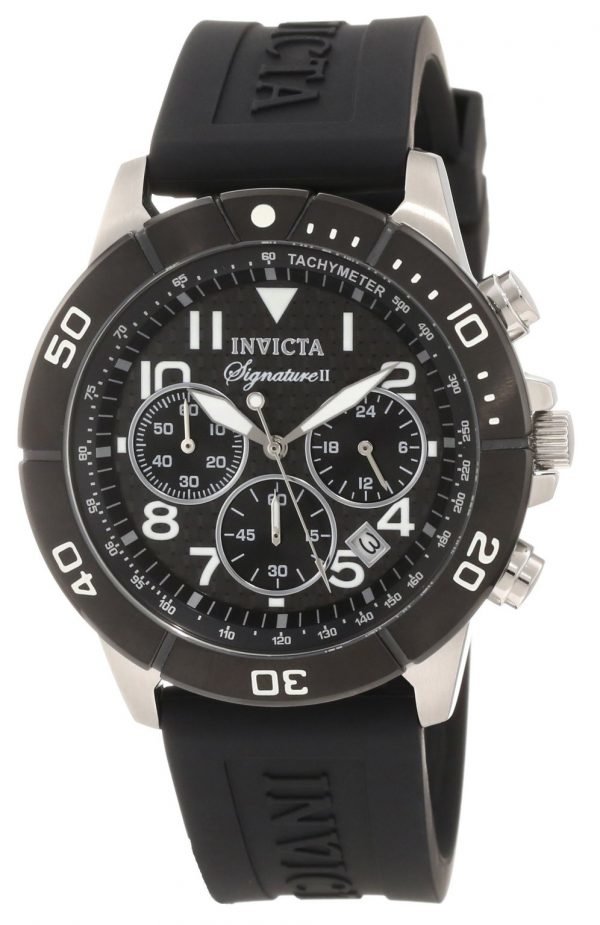 Invicta Signature Ii 7348 Kello Musta / Kumi