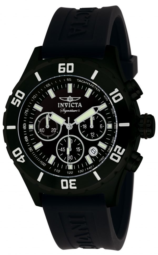 Invicta Signature Ii 7381 Kello Musta / Kumi