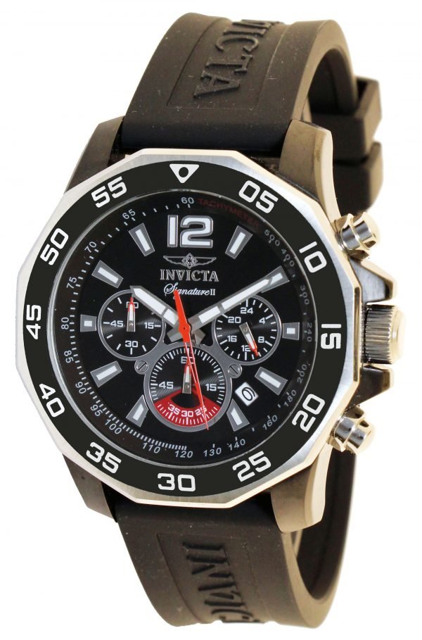 Invicta Signature Ii 7433 Kello Musta / Kumi