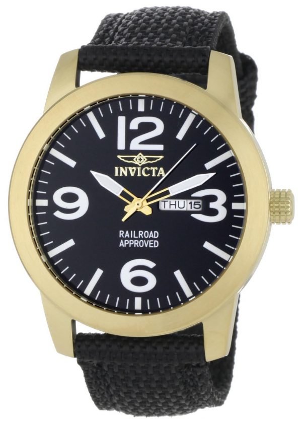 Invicta Specialty 1047 Kello Musta / Tekstiili