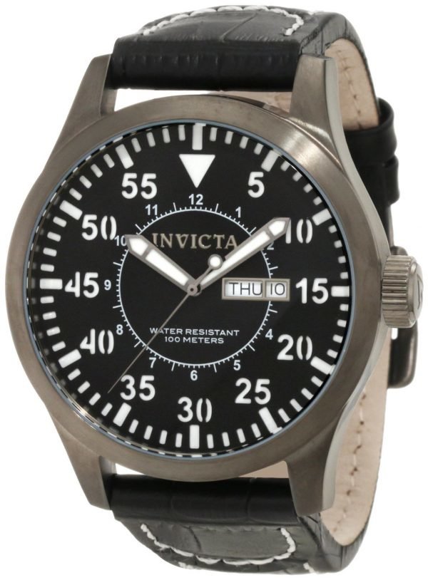 Invicta Specialty 11200 Kello Musta / Nahka