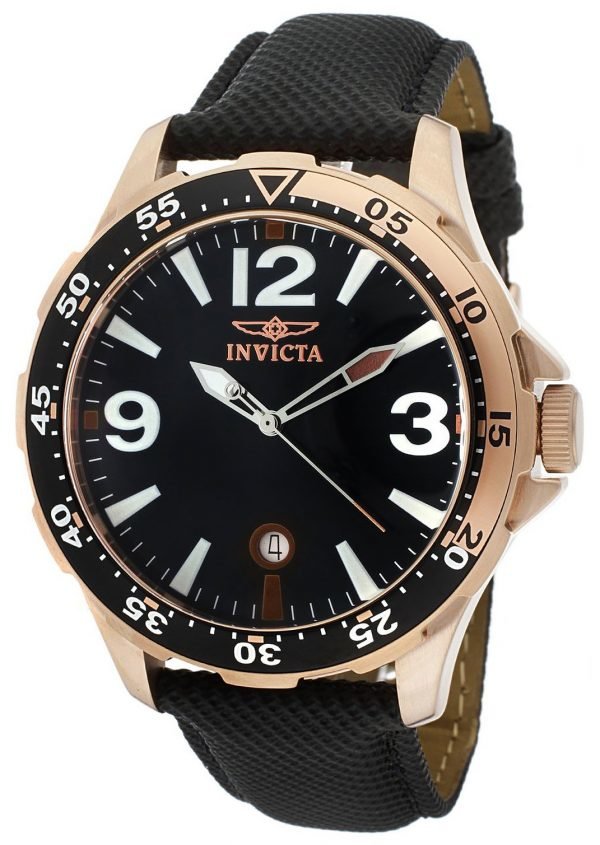 Invicta Specialty 12124 Kello Musta / Nahka